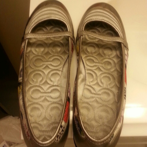 Coach flat baby doll shoes and Steve Madden shoes