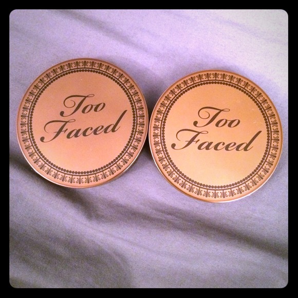 Too faced duo bronzer+ blush and 4 quad eyeshadow