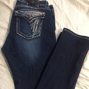 Miss Me Easy Boot Jeans - Size 32 Inseam 37