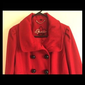 Wool Peacoat by Guess