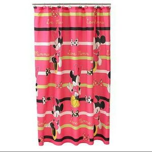 Minnie mouse shower curtain