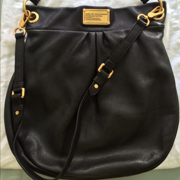 Marc by Marc Jacobs Med Hillier Hobo Purse, Black