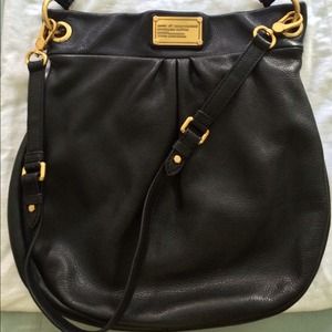 Marc by Marc Jacobs Med Hillier Hobo Purse, Black