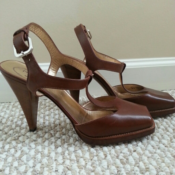Prada Milano Wooden Heels - Special Edition
