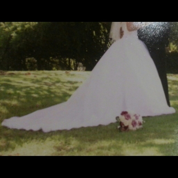Elegant wedding gown