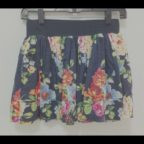 Abercrombie Floral Skirt