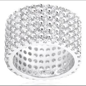 22.5ctw Pave’ CZ Ring (FOR @egl ONLY!)