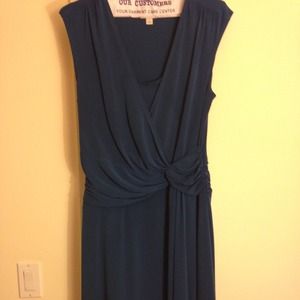 Green blue dress. Summer dress. Multi maxi dress