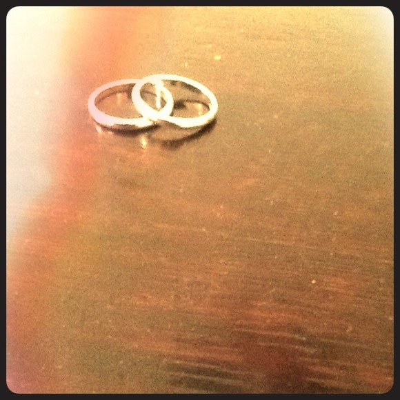 Simple Silver rings - Picture 1 of 1