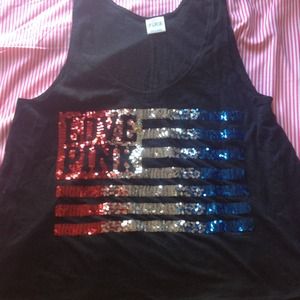 July 4th LOVE PINK tank