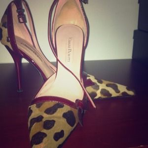 Leopard print heels!
