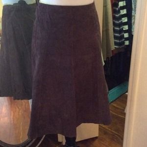Suede Daisy Fuentes Skirt size 8