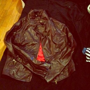 Leather jacket