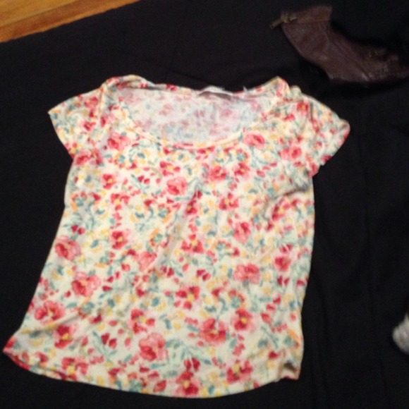 Floral crop top - Picture 1 of 1