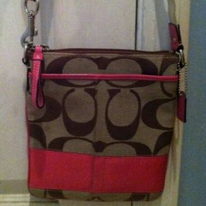 Pink Coach Purse