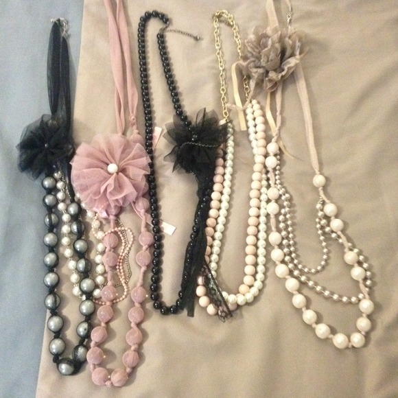 Pearl necklaces