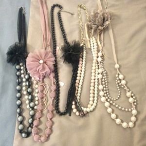 Pearl necklaces