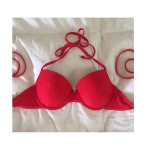 Old Navy Red Underwire Bikini Top