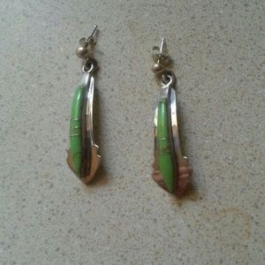 Unakite earrings