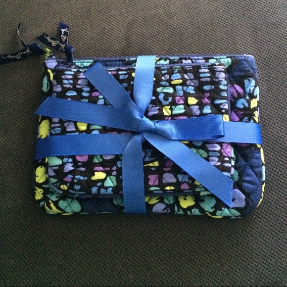 Vera Bradley Cosmetic Trio