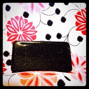 Black Sparkle Clutch