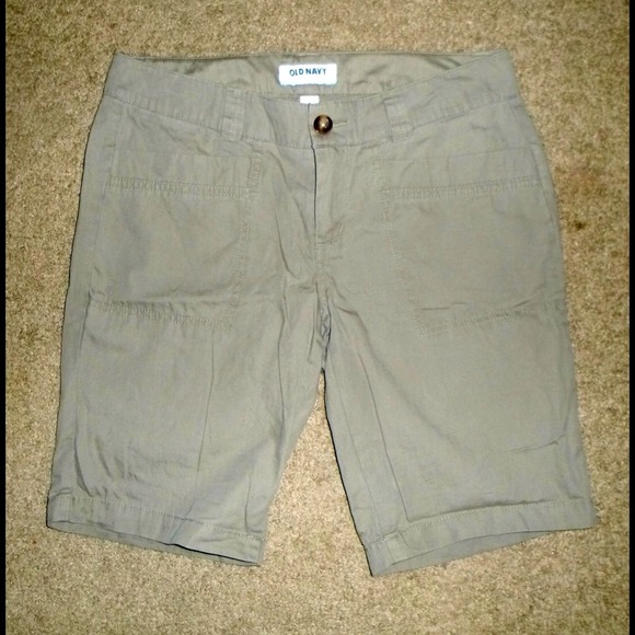 Beige Bermuda Shorts
