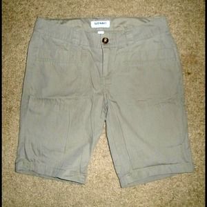 Beige Bermuda Shorts