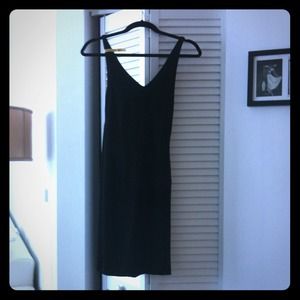 Rag & Bone black viscose dress