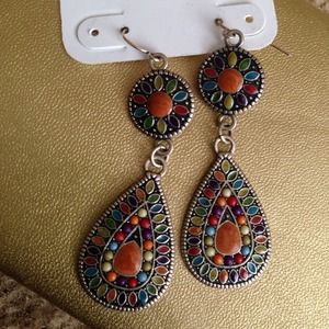 Colorful earrings!