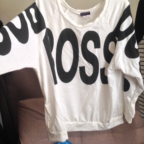 "BOSS" long sleeve shirt XXXL, 3x, Plus Size