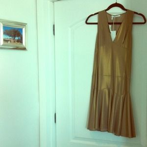 Gold 10 Crosby Derek Lam dress. Never worn.