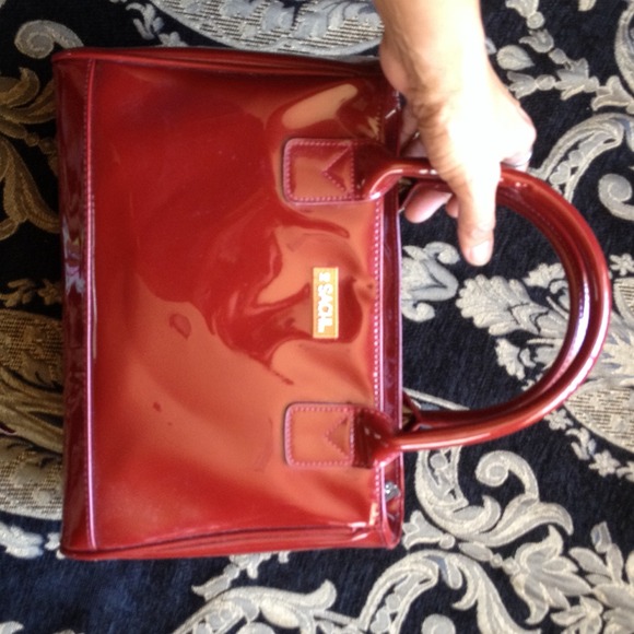 Red Sachi Satchel purse