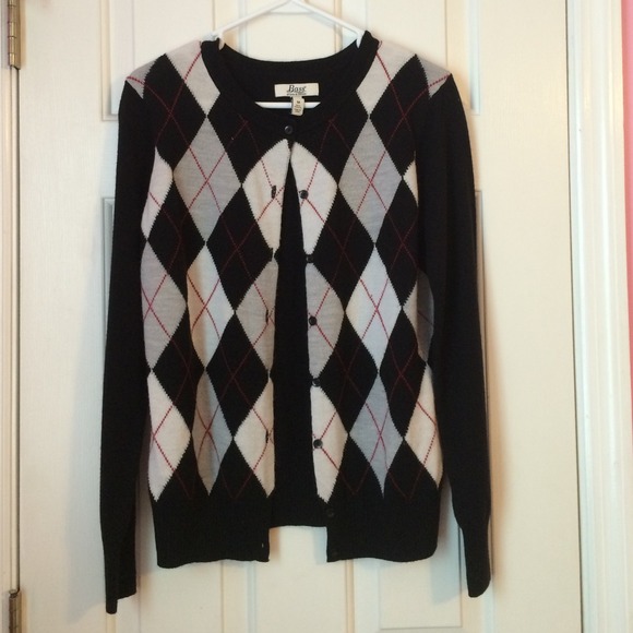 Bass argyle cardigan