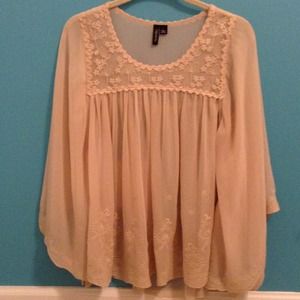 Flowy peasant blouse