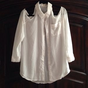 Button down collared shirt