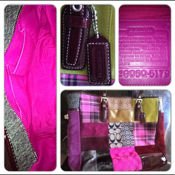 ***SOLD!!!**(Awesome purse to suit a coach fan:) - Picture 1 of 4