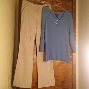 Matching pant and top set from NY & Co.