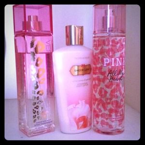 SOLD Body sprays and lotion