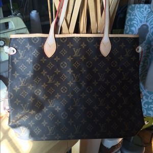 * NEW * Louis Vuitton Neverfull GM - inspired