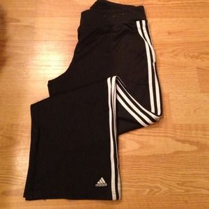 Adidas pants polyester workout pants