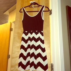 Black and white summer dress