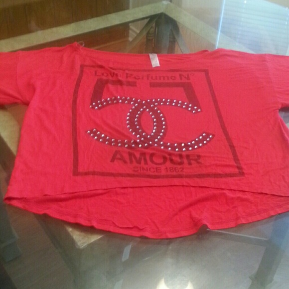 Red nice shirt