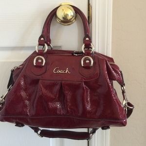 Deep Red Hand Bag