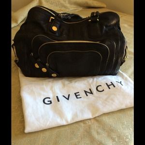 Givenchy calf leather satchel bag