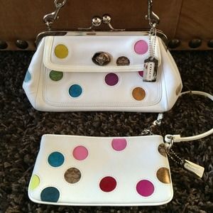 Coach Purse and Clutch