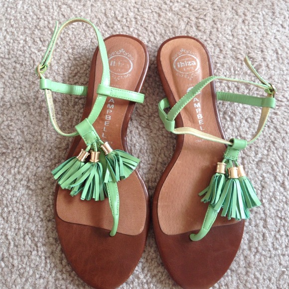 BUNDLED Jeffrey Campbell "Tassel 3" sandals - Picture 2 of 3