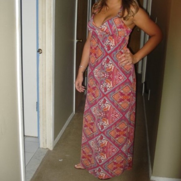 Paisley Maxi Dress