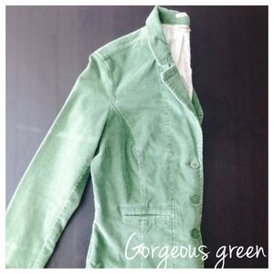 Green Corduroy Jacket.