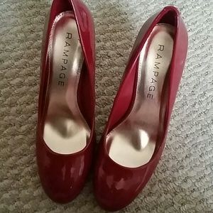 Rampage red heels
