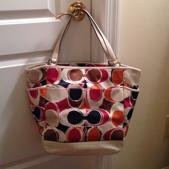 Authentic Coach Silk Bag